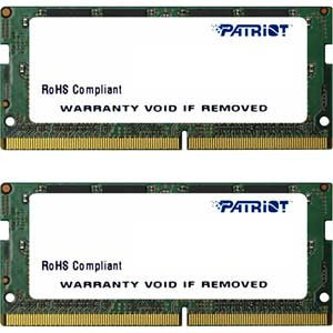 Patriot Signature Line 32GB (2 x 16GB) DDR4 PC4-19200(2400Hz) CL17 SODIMM Kit