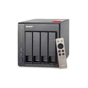 QNAP TS-451+-2G-US Intel Celeron 2.0GHz/ 2GB RAM/ 2GbE/ 4SATA3/ USB3.0/ 4-Bay Desktop NAS for SOHO & Home