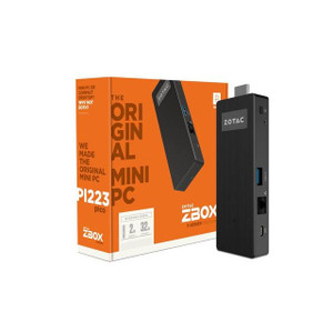 ZOTAC ZBOX-PI223-W2B Intel Atom x5-Z8350 1.44GHz/ 2GB DDR3L/ 32GB eMMC/ No ODD/ Windows 10 Home Mini PC