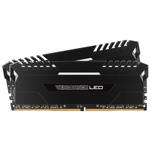 Corsair Vengeance LED 16GB 2 x 8GB DDR4-3000 PC-24000 C15 Quad Channel Desktop Memory Kit