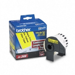 Brother DK2606 Yellow DK
