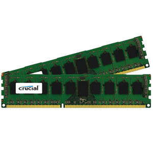 Crucial 8GB 2 x 4GB DDR3-1600 PC3-12800 CL11 Dual Channel Server Memory Kit