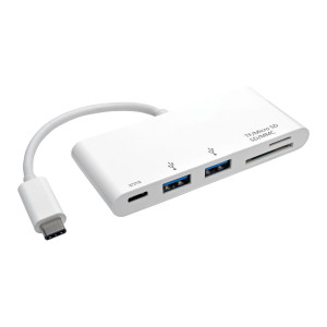 Tripp Lite U460-002-2AM-C USB 3.0 (3.1 Gen 1) Type-C 5000Mbit/s White interface hub