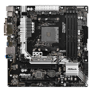 ASRock AB350M Pro4 AM4 mATX AMD Motherboard