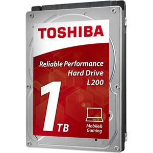 Toshiba L200 Series 1TB SATA 6.0Gb/s 5400RPM 8MB Cache 2.5 Internal Laptop Hard Drive  Kit