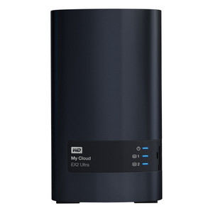 WD My Cloud EX2 Ultra 8TB 2-Bay Network Attached Storage (NAS) - Charcoal Gray