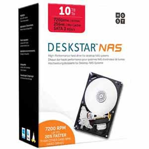 HGST NAS Desktop 10TB,3.5-Inch Hard Drive Kits