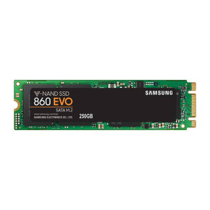 Samsung 860 EVO Series 250GB M.2 2280 SATA3 Solid State Drive, (Samsung V-NAND 3bit MLC)