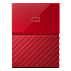 WD My Passport 4TB 5,400 RPM USB 3.0 Hard Drive - Red