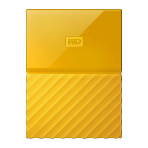 WD My Passport 1TB 5,400 RPM USB 3.0 Hard Drive - Yellow