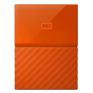 WD My Passport 2TB 5,400 RPM USB 3.0 Hard Drive - Orange