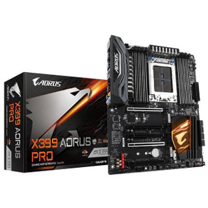 GIGABYTE X399 AORUS PRO Socket TR4/ AMD X399/ DDR4/ Quad CrossFireX & Quad SLI/ SATA3&USB3.1/ M.2/ A&GbE/ ATX Motherboard