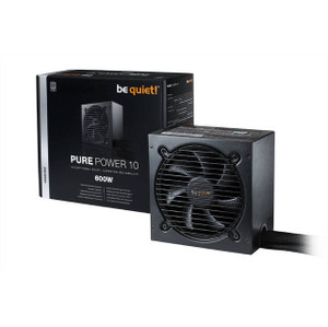 be quiet! Pure Power 10 600W 80 Plus Silver ATX12V v2.4 & EPS12V v2.92 Power Supply w/ Active PFC