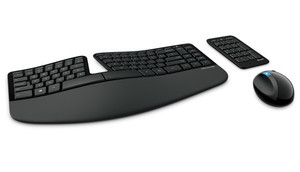 Microsoft Sculpt Ergonomic Desktop RF Wireless US English Black