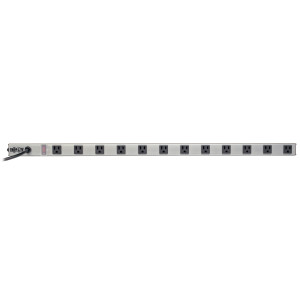 Tripp Lite PS3612RA Indoor 12AC outlet(s) 4.5m Black,Metallic power extension
