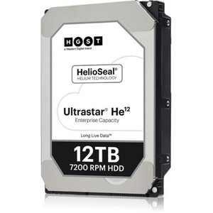 HGST Ultrastar He12 HUH721212ALN601 12 TB Hard Drive - 3.5" Internal - SATA (SATA/600) - 0F30142