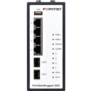 Fortinet FortiGate Rugged 30D Network Security/Firewall Appliance - FGR-30D-BDL-980-12
