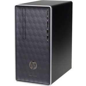 HP Pavilion 590-P0000 590-p0030 Desktop Computer - Core i3 i3-8100 - 8 GB RAM - 1 TB HDD - 3LA14AA#ABA