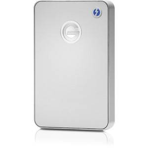 HGST G-DRIVE mobile GDMOTHPA10001BDB 1 TB Portable Hard Drive - External - Silver - 0G03040