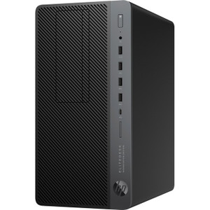 HP EliteDesk 705 G4 Workstation - 1 x Ryzen 5 PRO 2600 - 8 GB RAM - 256 SSD - Tower - Black - 6RZ81UT#ABA