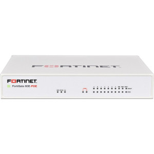 Fortinet FortiGate 60E-POE Network Security/Firewall Appliance - FG-60E-POE-BDL-988-36