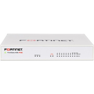 Fortinet FortiGate 60E-POE Network Security/Firewall Appliance - FG-60E-POE-BDL-988-12