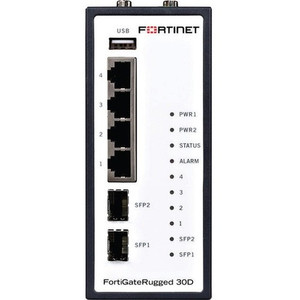 Fortinet FortiGate Rugged 30D Network Security/Firewall Appliance - FGR-30D-BDL-874-12