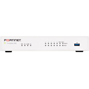 Fortinet FortiGate 50E Network Security/Firewall Appliance - FG-50E-BDL-USG-874-60