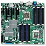 Supermicro X8DAH+ Server Motherboard - Intel Chipset - Socket B LGA-1366 - MBD-X8DAH+-O