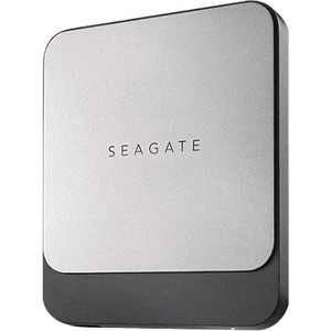 Seagate Fast STCM250400 250 GB Portable Solid State Drive - External - Black, Silver - STCM250400