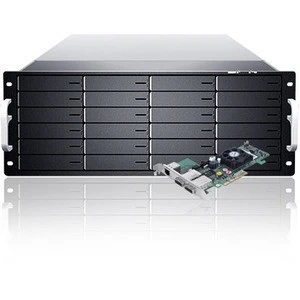 Sans Digital EliteSTOR ES424X6+BHP - 4U 24 Bay 6G SAS/SATA RAID 5/50/6/60 Dual Core PCIe 2.0 x8 - KT-ES424X6+BHP