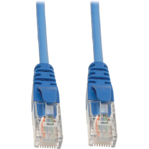 Tripp Lite 75ft Cat5e / Cat5 Plenum Snagless Patch Cable RJ45 M/M Blue 75' - N003-075-BL-P