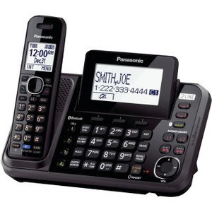 Panasonic KX-TG9541B DECT 6.0 1.90 GHz Cordless Phone - Black - KX-TG9541B