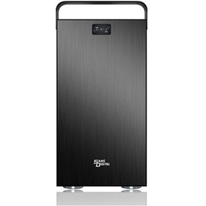 Sans Digital MobileSTOR MS8X12+B Drive Enclosure - SAS Host Interface Tower - Black - KT-MS8X12