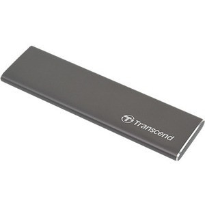 Transcend ESD250C 240 GB Portable Solid State Drive - External - SATA - Space Gray - TS240GESD250C