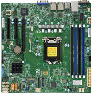 Supermicro X11SCL-F Server Motherboard - Intel Chipset - Socket H4 LGA-1151 - MBD-X11SCL-F-O