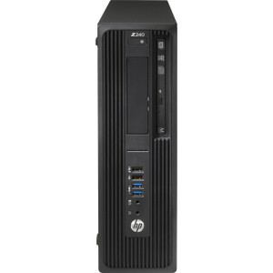 HP Z240 Workstation - 1 x Xeon E3-1245 v5 - 8 GB RAM - 256 SSD - Small Form Factor - Black - Z8S59UP#ABA