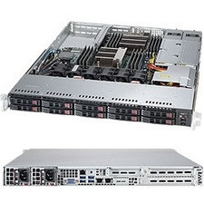 Supermicro SuperServer 1028R-WTNRT Barebone System - 1U Rack-mountable - Intel C612 Chipset - LGA - SYS-1028R-WTNRT