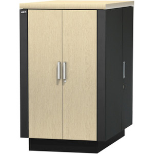 Schneider Electric - NetShelter CX 24U Secure Soundproof Server Room in a  Enclosure - AR4024A