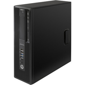 HP Z240 Workstation - 1 - 16 GB RAM - 256 SSD - Small Form Factor - Black - 1JD73UP#ABA