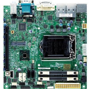Supermicro X10SLV Desktop Motherboard - Intel Chipset - Socket H3 LGA-1150 - MBD-X10SLV-B