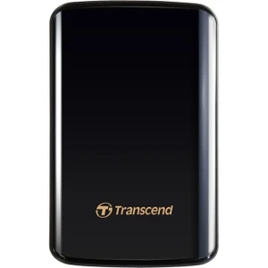Transcend StoreJet 25D3 1 TB Hard Drive - 2.5" External - SATA - Black - TS1TSJ25D3
