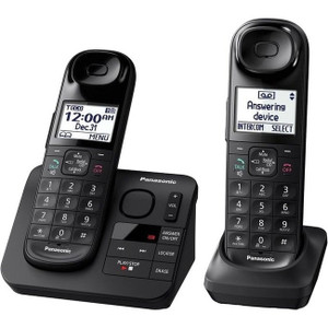 Panasonic KX-TGL432B DECT 6.0 Plus 1.90 GHz Cordless Phone - Black - KX-TGL432B