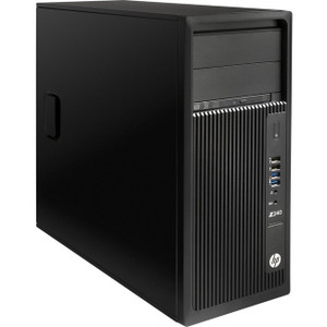 HP Z240 Workstation - 1 - 32 GB RAM - 512 SSD - Mini-tower - Black - X2B05UP#ABA