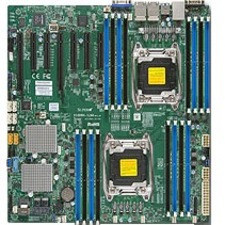Supermicro X10DRH-ILN4 Server Motherboard - Intel Chipset - Socket LGA 2011-v3 - MBD-X10DRH-ILN4-B