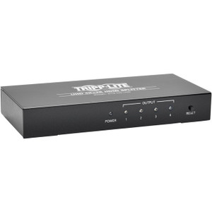Tripp Lite 4-Port 4K HDMI Video Splitter Ultra-HD x 2K w/ Audio 3840x2160 @ 24/30Hz - B118-004-UHD