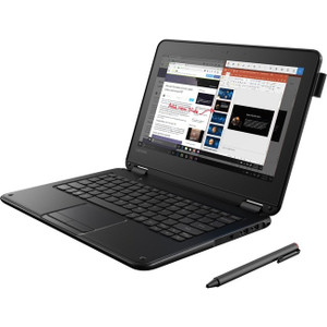 Lenovo 300e Winbook 81FY000FUS 11.6" Touchscreen 2 in 1 Notebook - 1366 x 768 - Celeron N3450 - 4 - 81FY000FUS
