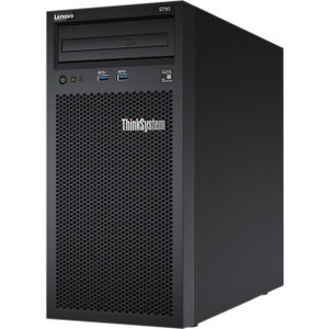 Lenovo ThinkSystem ST50 7Y49A013NA 4U Tower Server - 1 x Xeon E-2124G - 8 GB RAM HDD SSD - Serial - 7Y49A013NA