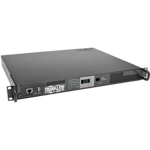 Tripp Lite PDU Monitored Horizontal 3.7KW 230V ATS IEC309 16A 1U Rackmount - PDUMNH16HVAT