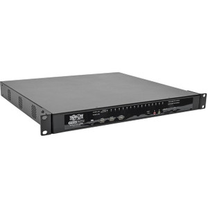 Tripp Lite 16-Port KVM Switch Cat5 Over IP 1 Local 4 Remote User 1U TAA GSA - B064-016-04-IPG